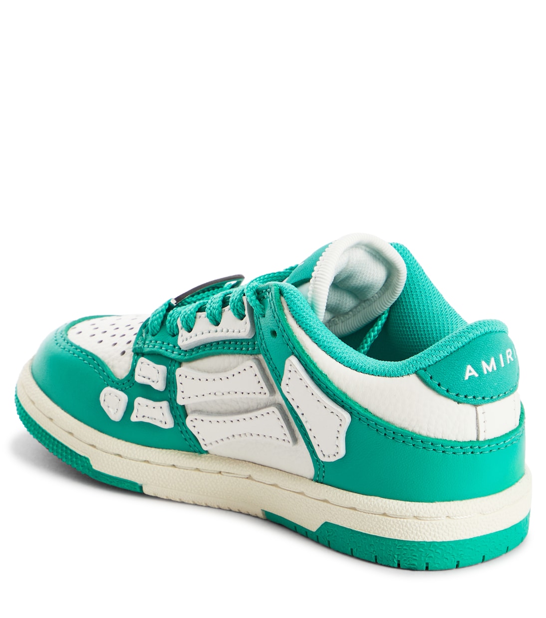 Skel Top leather low-top sneakers | Amiri Kids