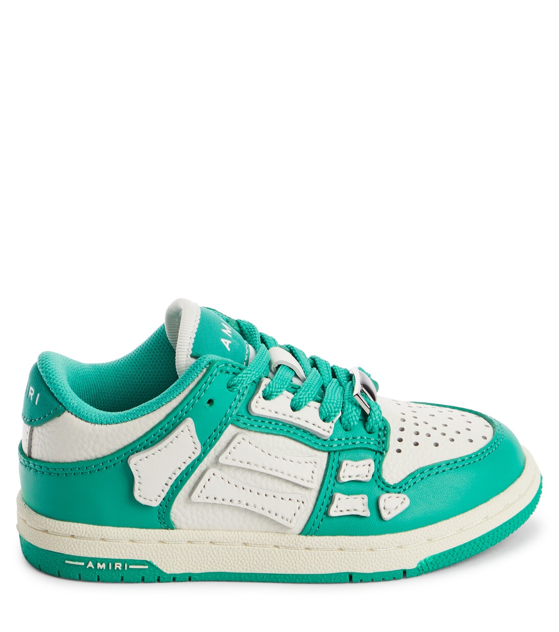 Skel Top leather low-top sneakers | Amiri Kids
