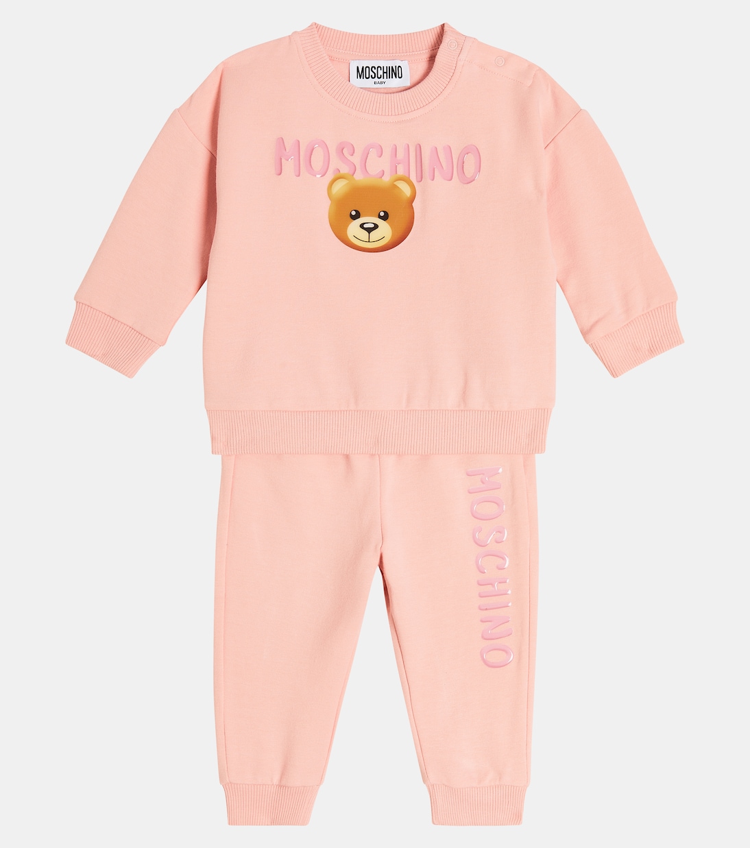 Baby sweatshirt and sweatpants set | Moschino Kids