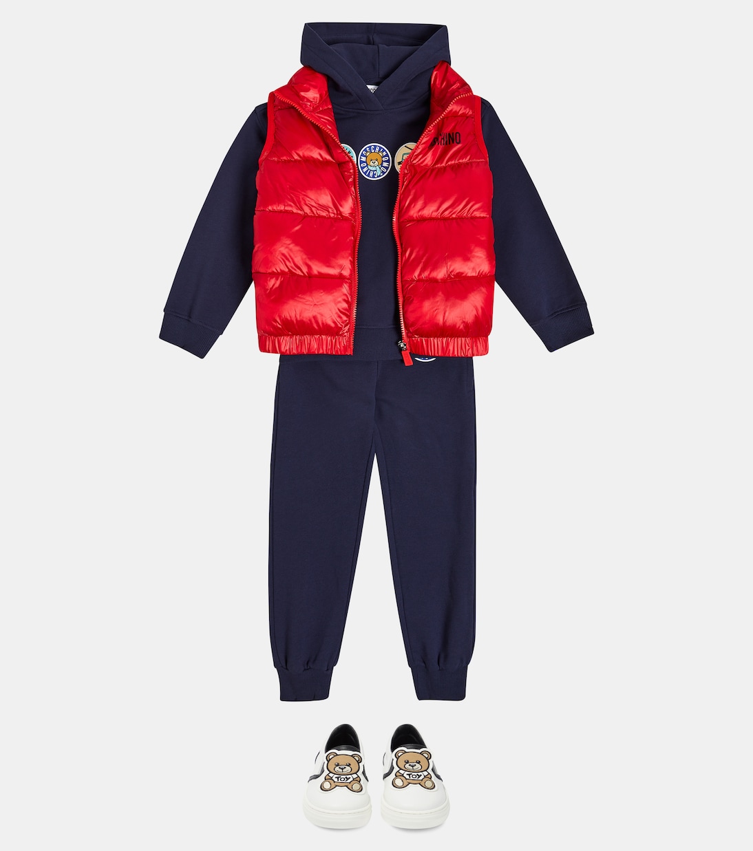 Chándal en jersey de algodón | Moschino Kids