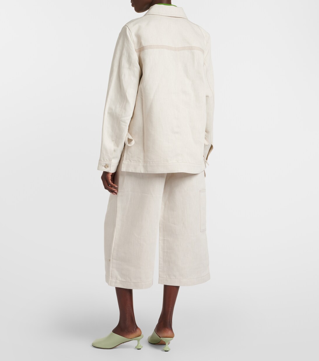 Cotton and linen jacket | Loewe