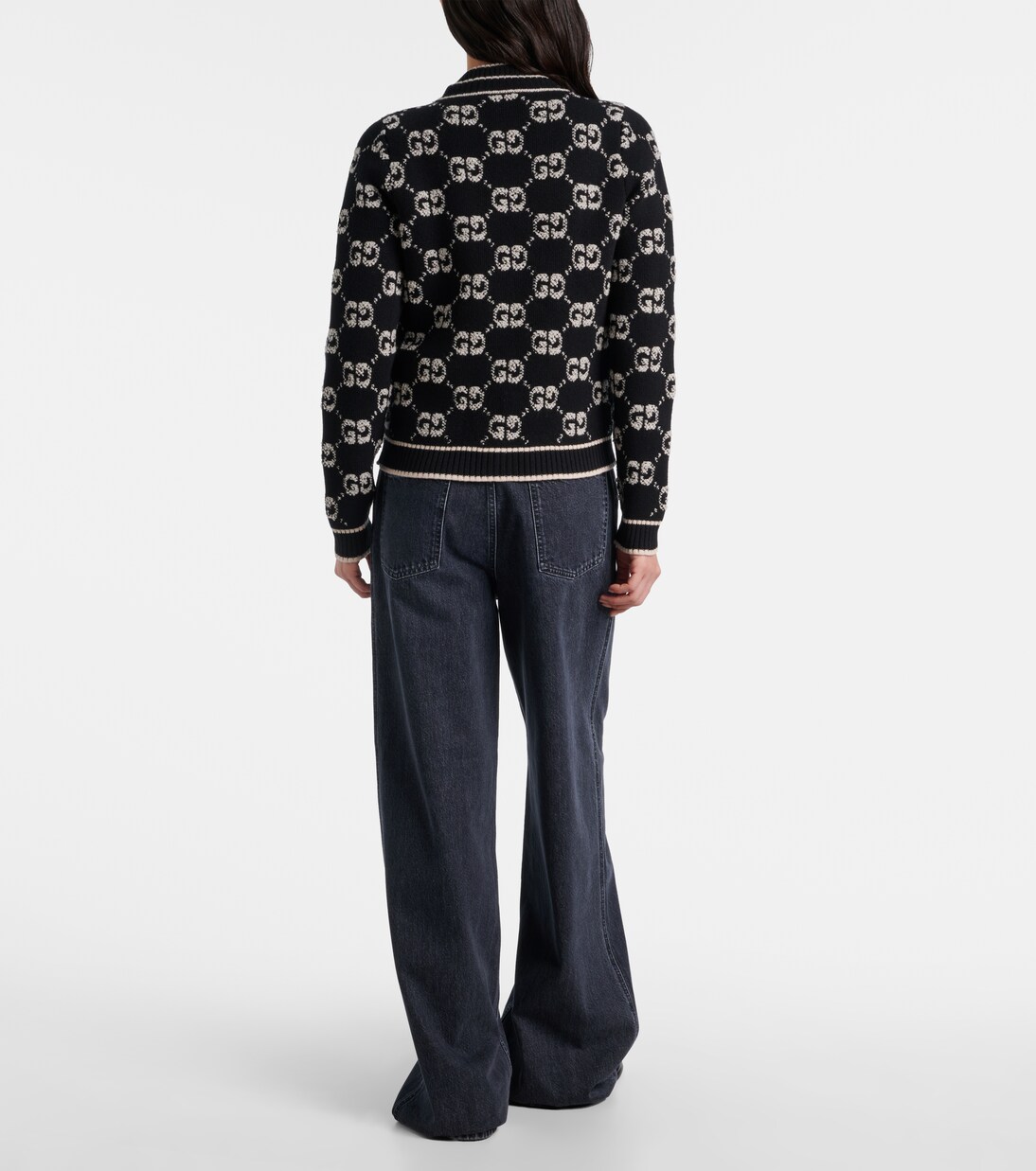 Cardigan GG aus Woll-Bouclé | Gucci