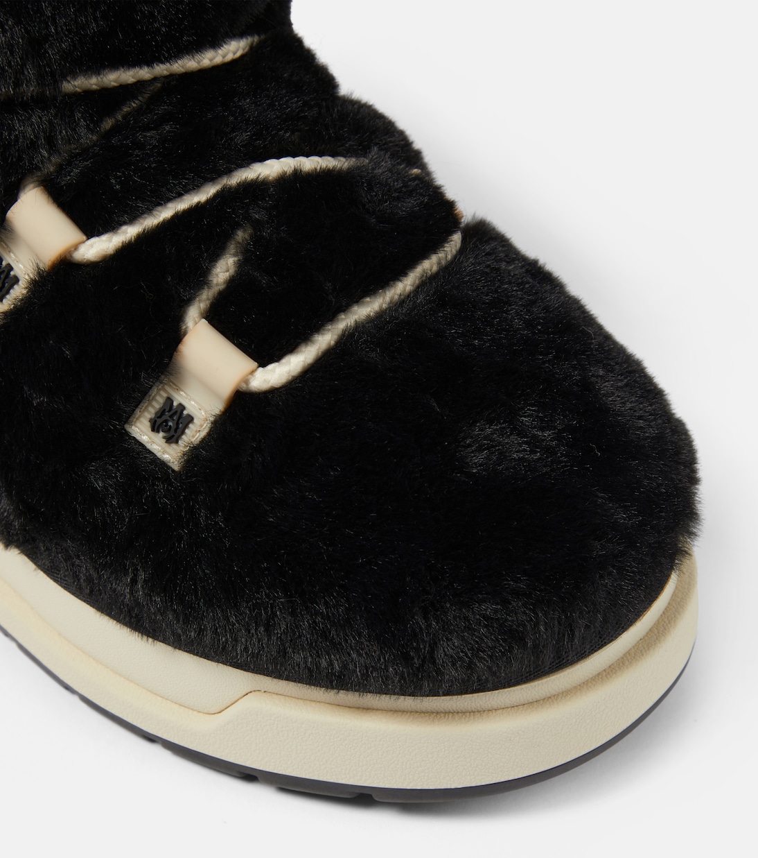 Schneestiefel Malibu Hi aus Faux Shearling | Amiri