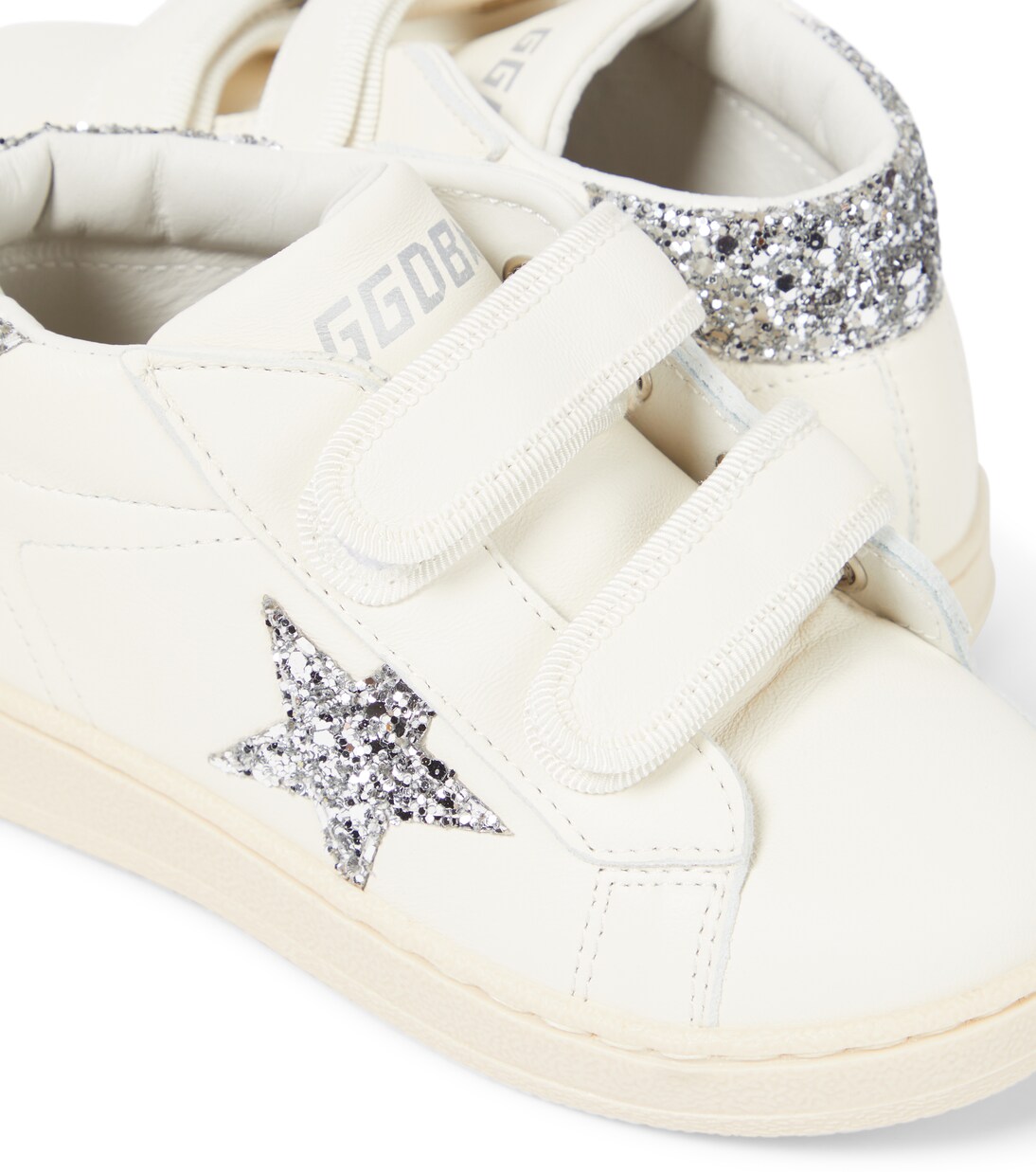 Baby June leather sneakers | Golden Goose Kids
