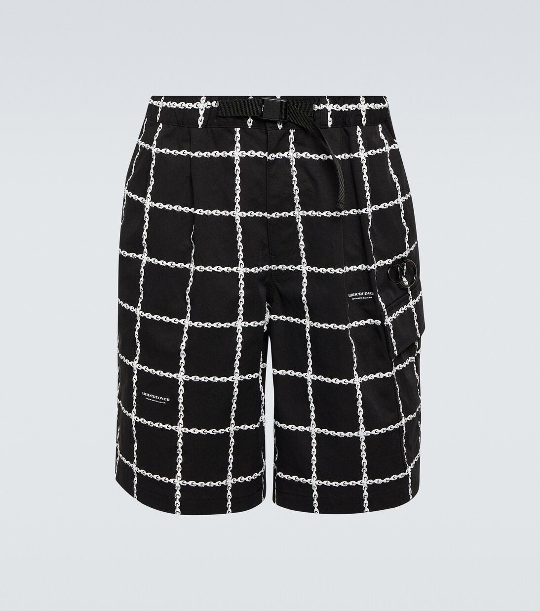 Printed technical shorts | Undercover