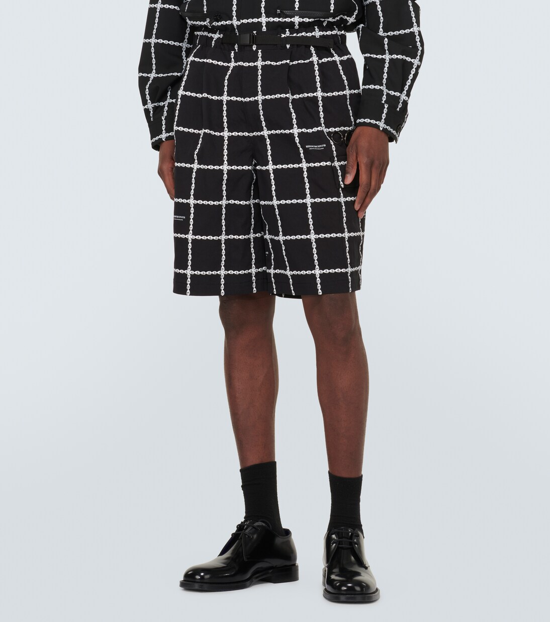 Printed technical shorts | Undercover