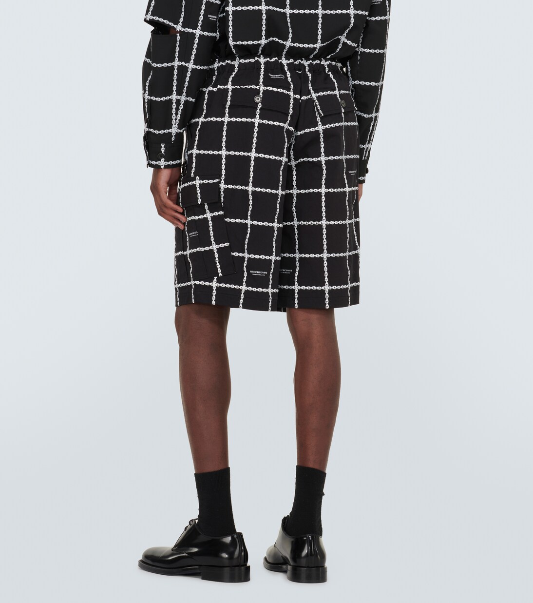 Printed technical shorts | Undercover