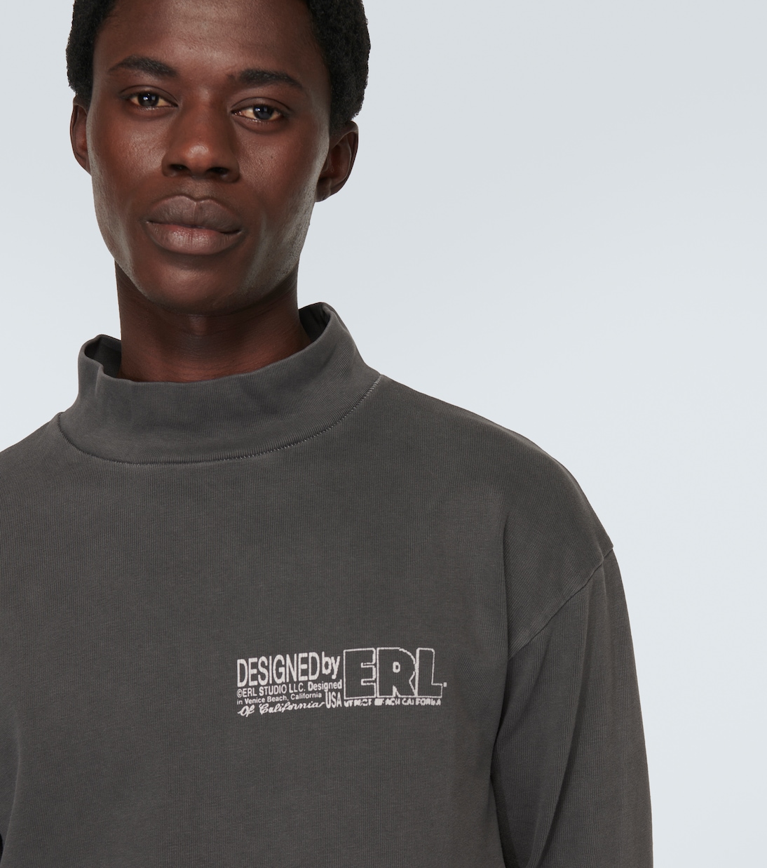 Felpa in jersey di cotone con stampa | ERL