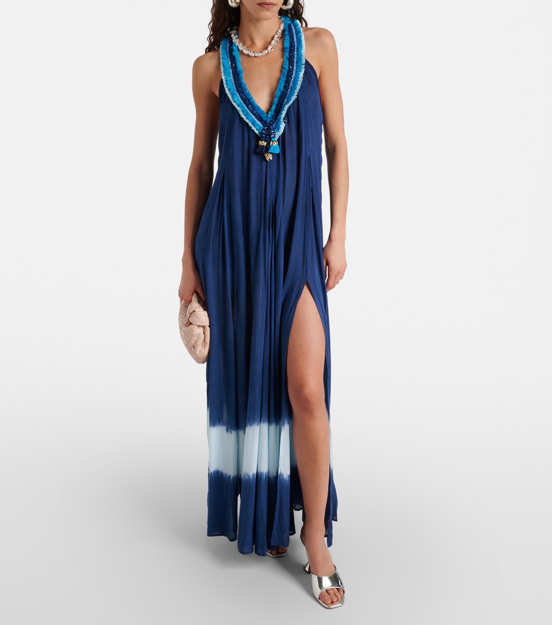 Bedrucktes Maxikleid Nava | Poupette St Barth