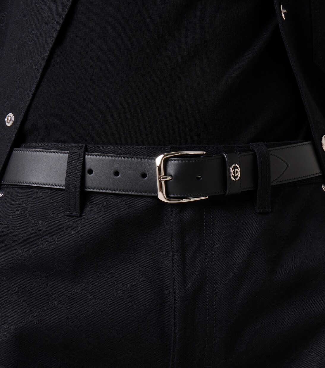 GG leather belt | Gucci