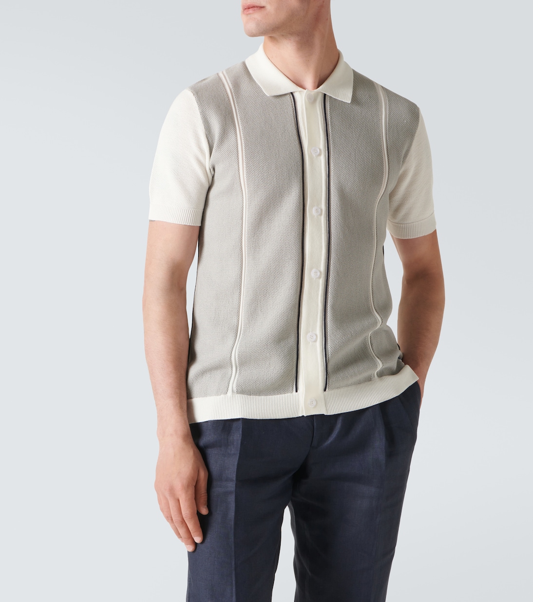 Camicia Tiernan Ripley in cotone | Orlebar Brown