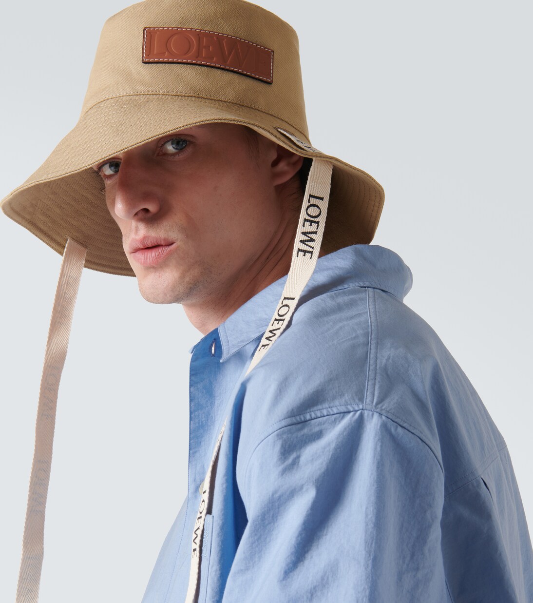 Paula's Ibiza Fisherman canvas bucket hat | Loewe
