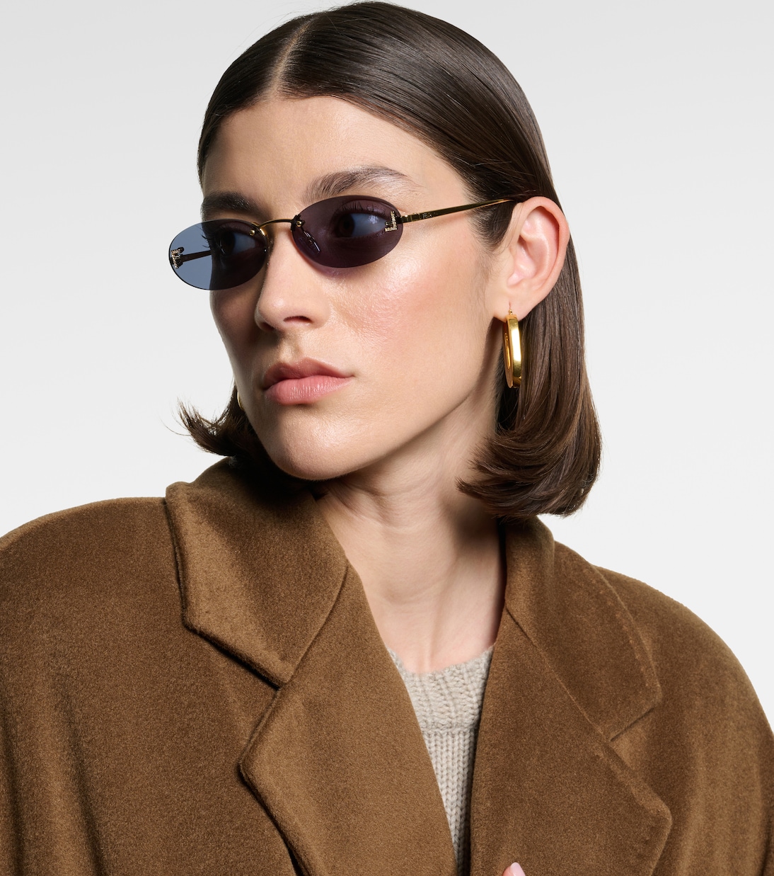 Lunettes de soleil Fendi First Crystal à ornements | Fendi