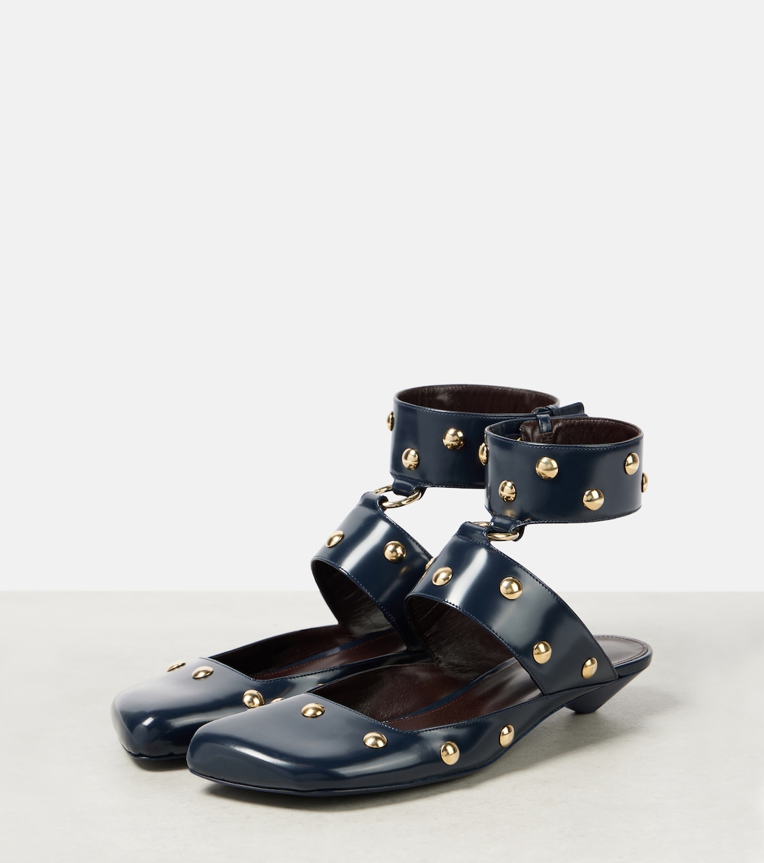 Jade studded leather sandals | Chloé