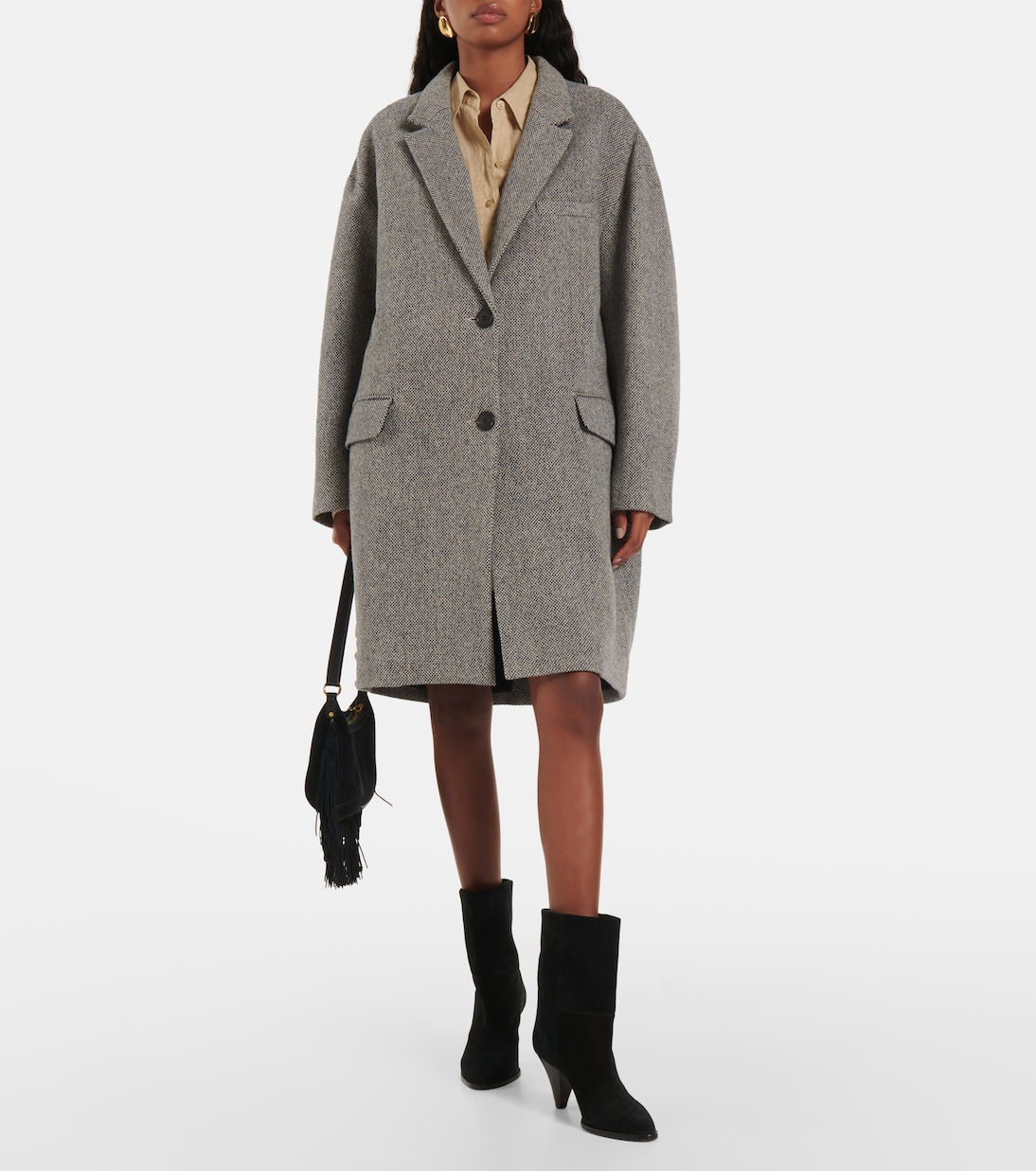 Cappotto Limizag in misto lana | Marant Etoile