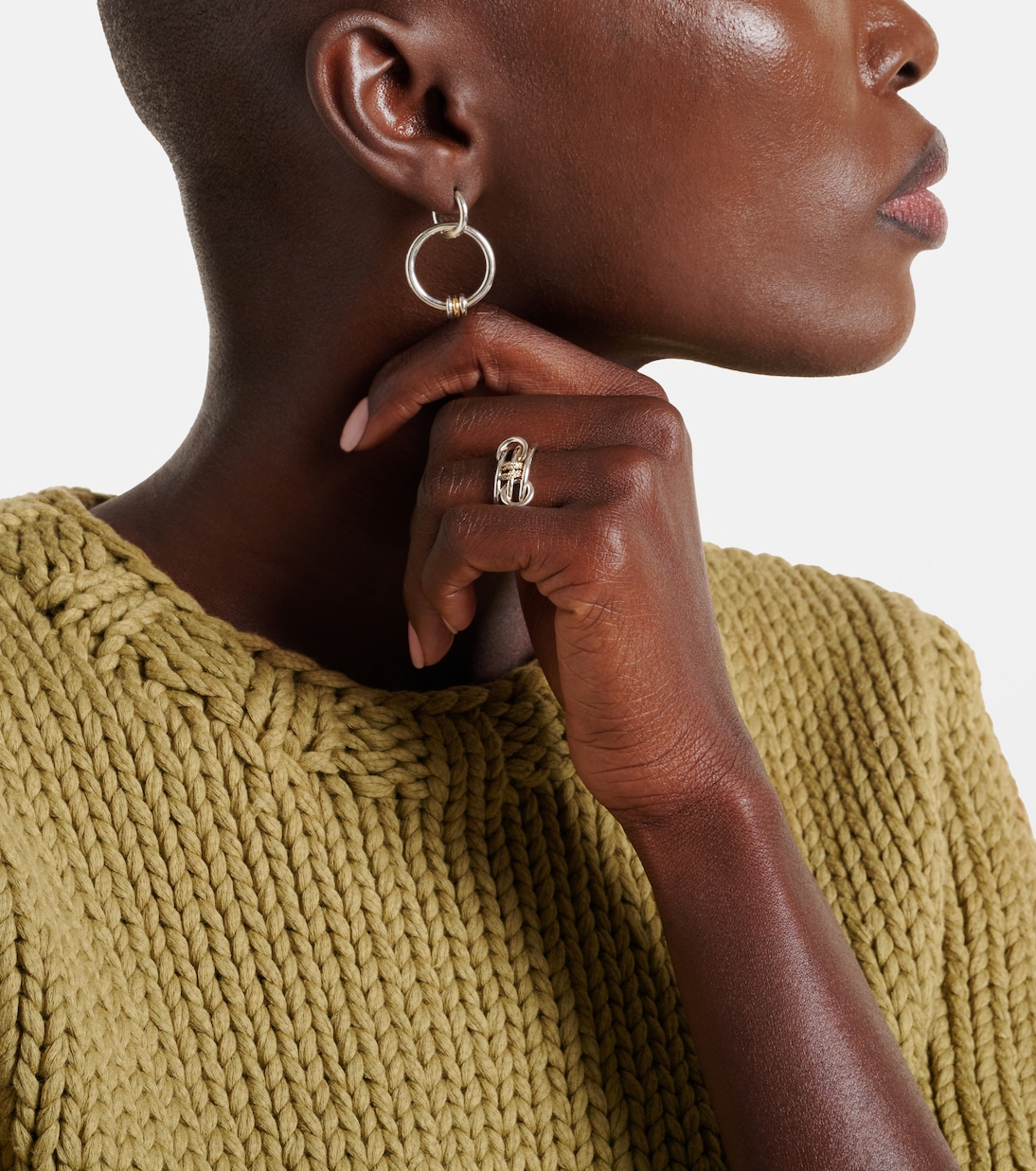 Anelli in argento sterling e oro 18kt con diamanti | Spinelli Kilcollin