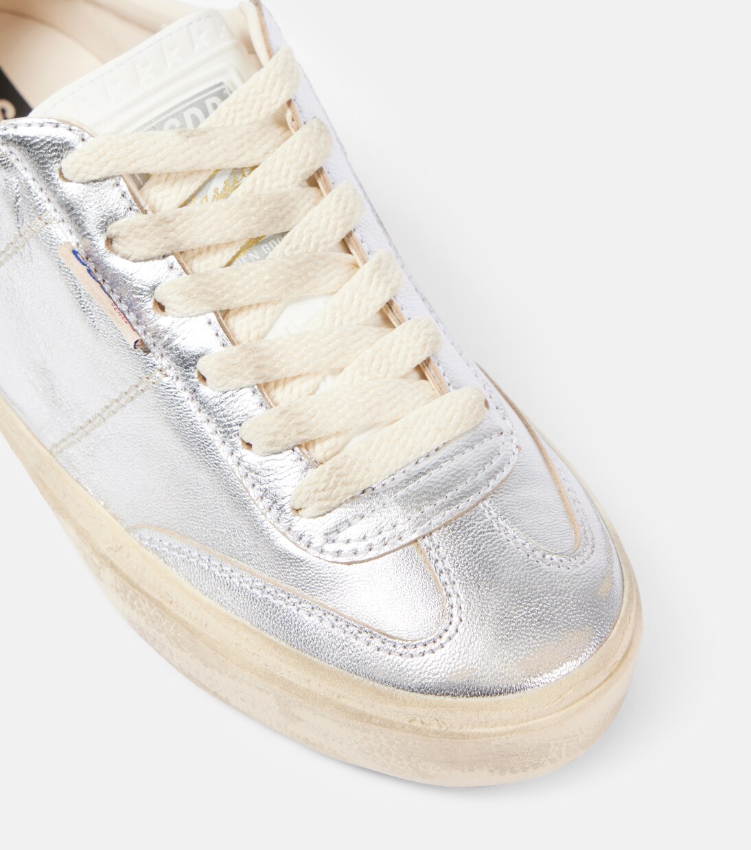 Zapatillas Soul-Star de piel metalizada | Golden Goose