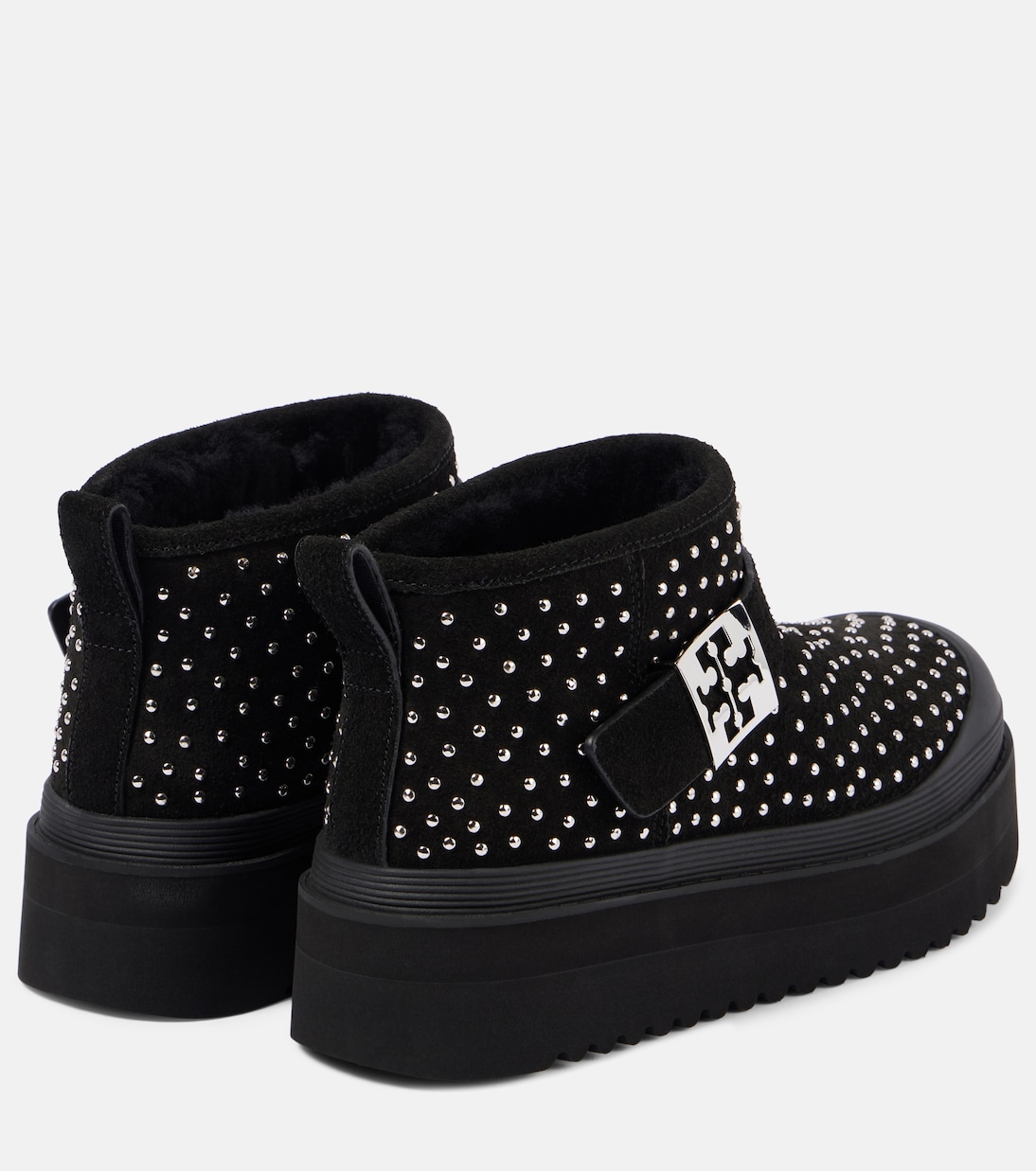 Mellow suede platform ankle boots | Tory Burch