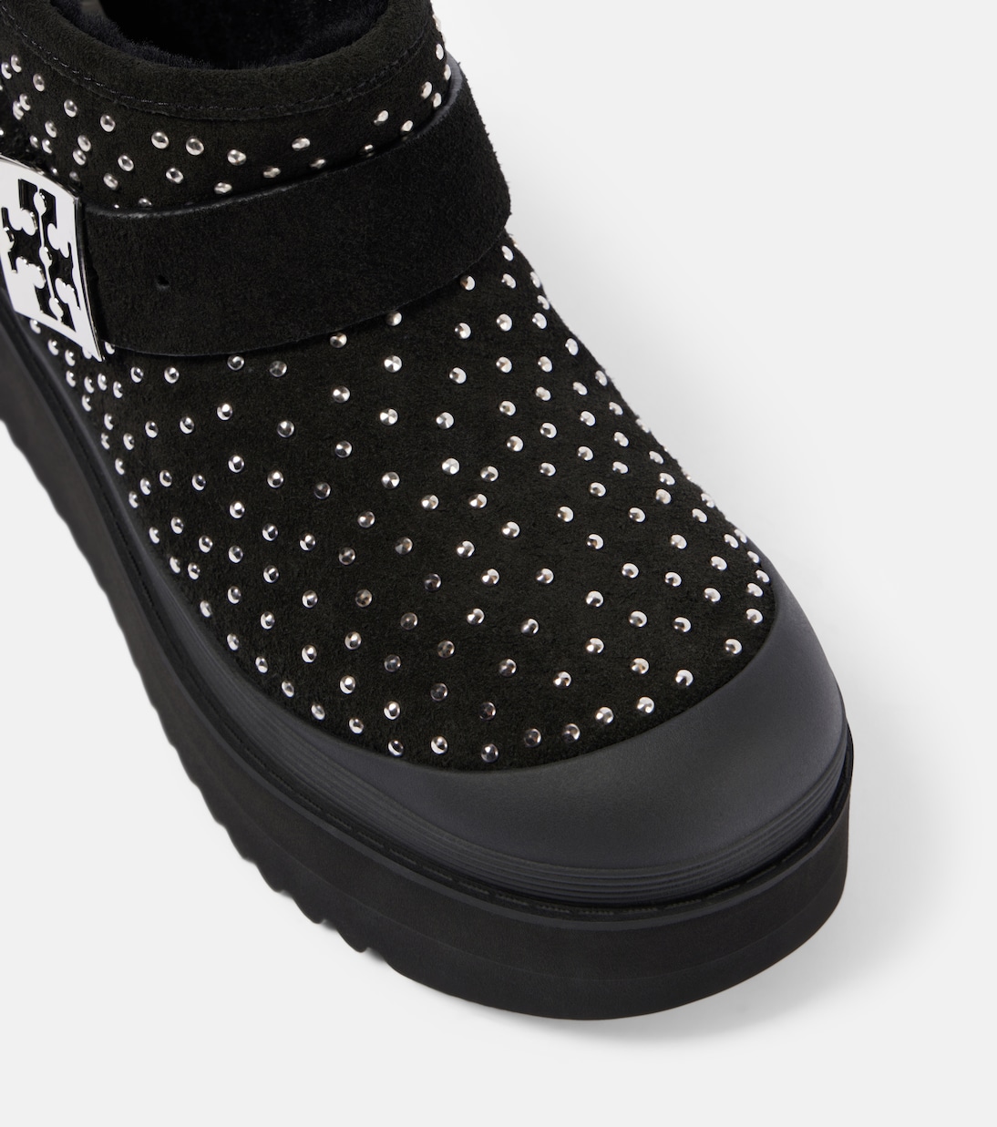 Mellow suede platform ankle boots | Tory Burch