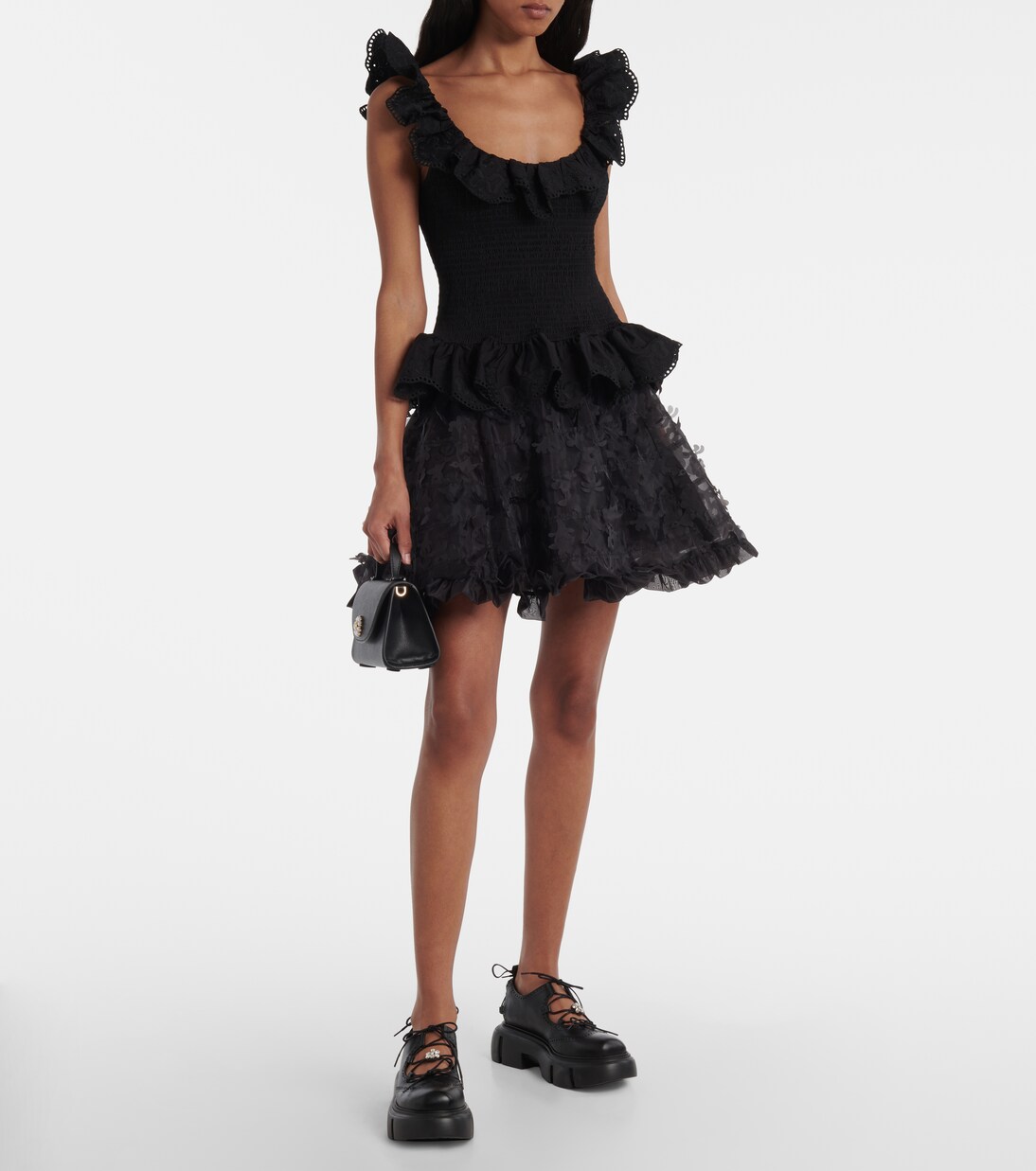 Minifalda con volantes | Susan Fang