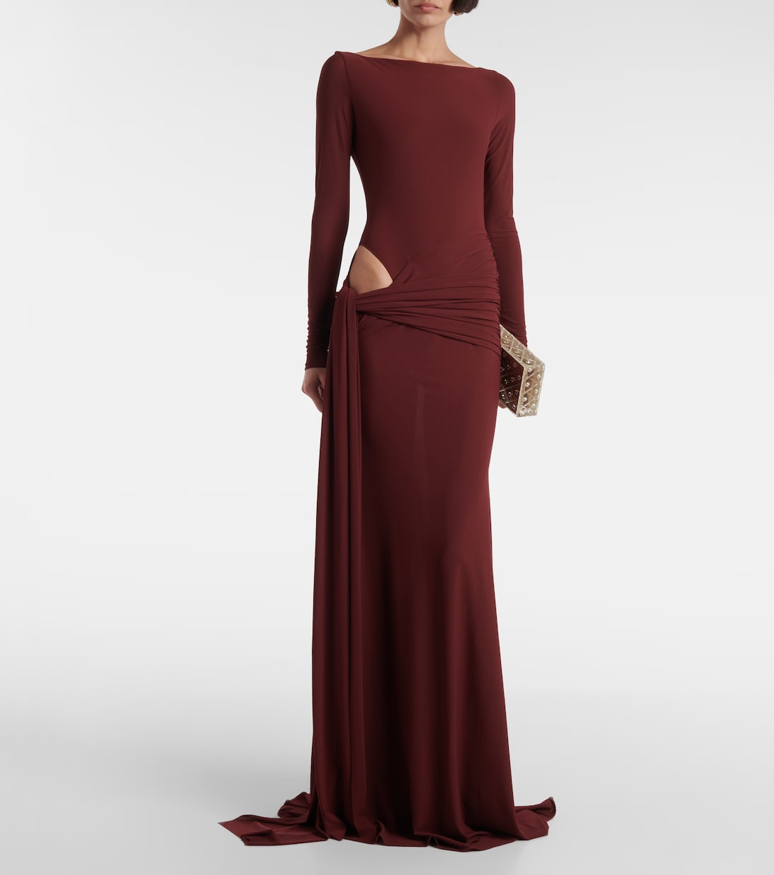 Robe aus Crêpe-Jersey | Alex Perry