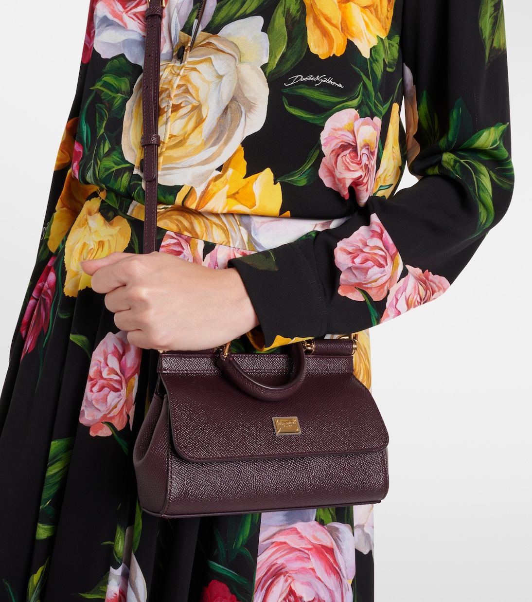 Sicily Small leather tote bag | Dolce&Gabbana