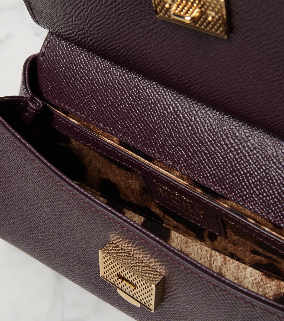 Sicily Small leather tote bag | Dolce&Gabbana