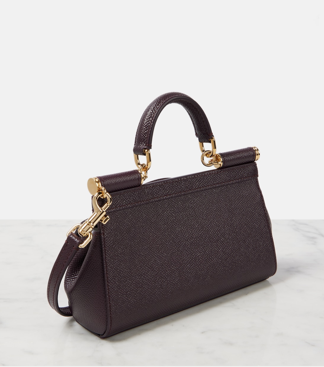 Sicily Small leather tote bag | Dolce&Gabbana