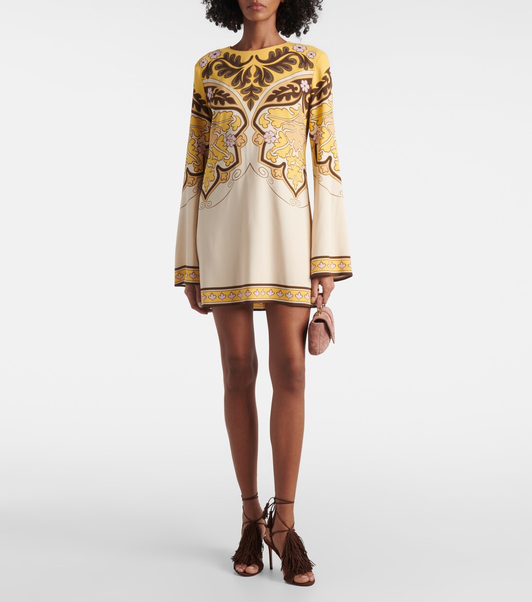 Sandalen 85 aus Veloursleder | Aquazzura