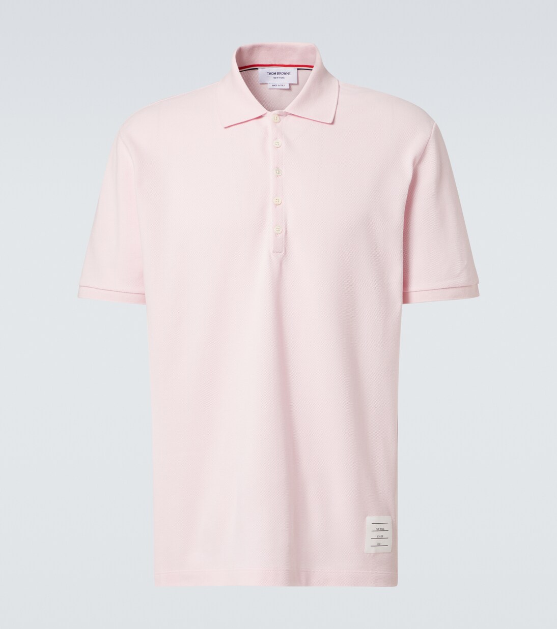 4-Bar cotton polo shirt | Thom Browne