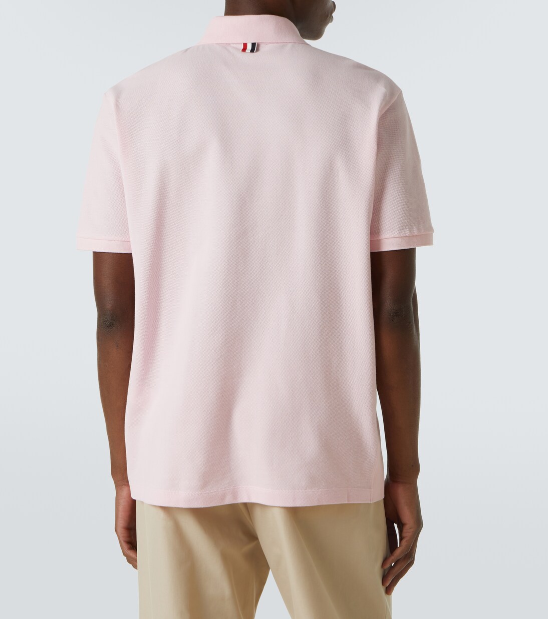 4-Bar cotton polo shirt | Thom Browne