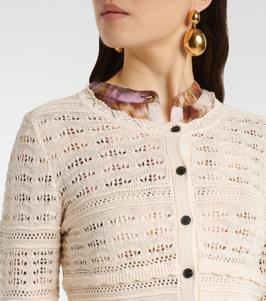 Ajaline cotton cardigan | Marant Etoile