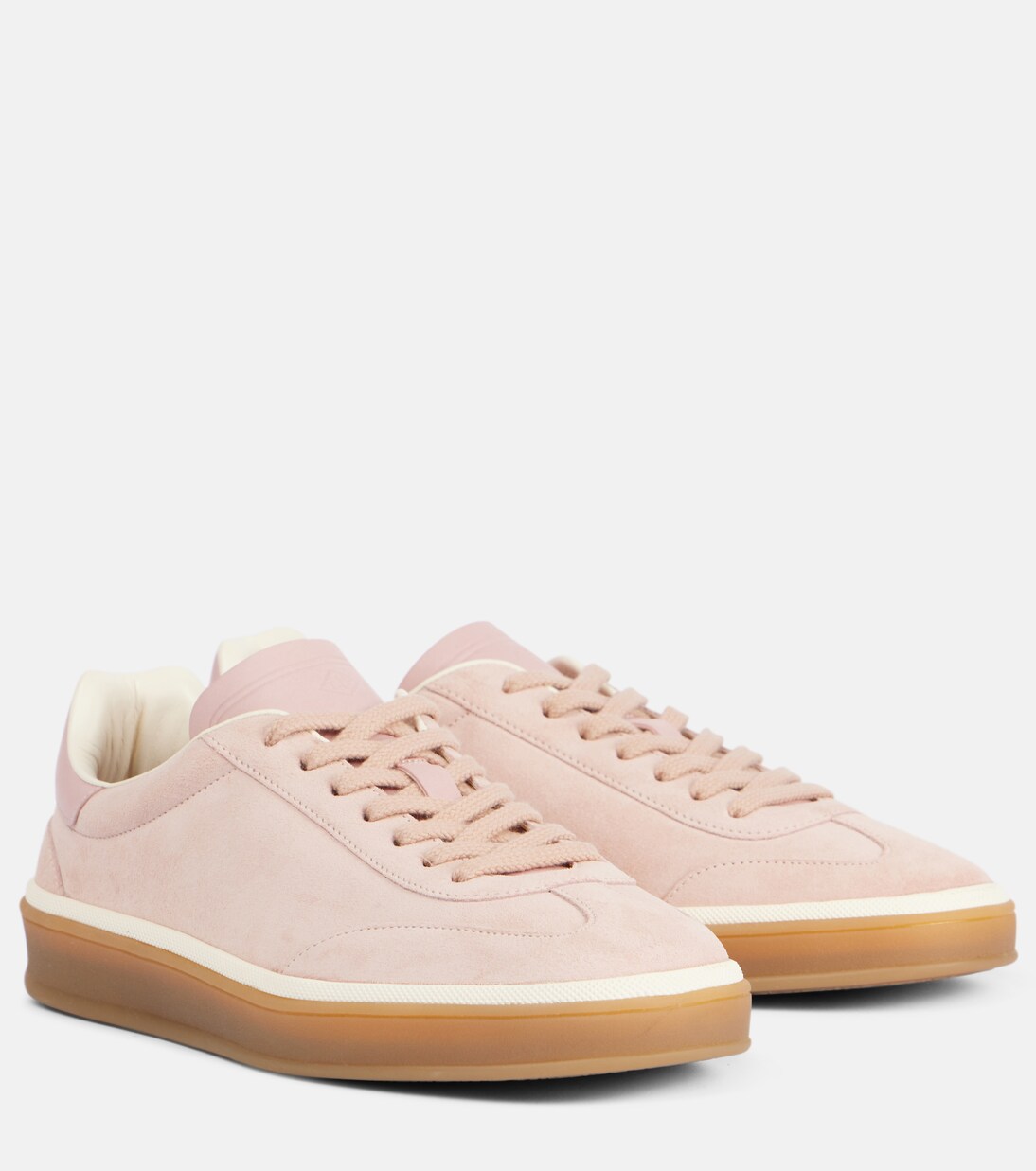 Sneakers Tennis Walk aus Veloursleder | Loro Piana