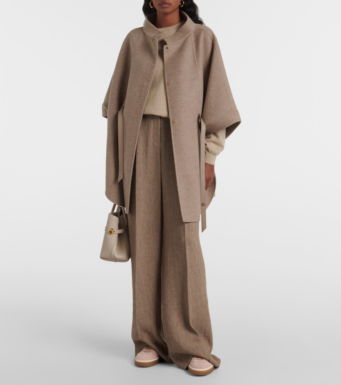 Sneakers Tennis Walk aus Veloursleder | Loro Piana