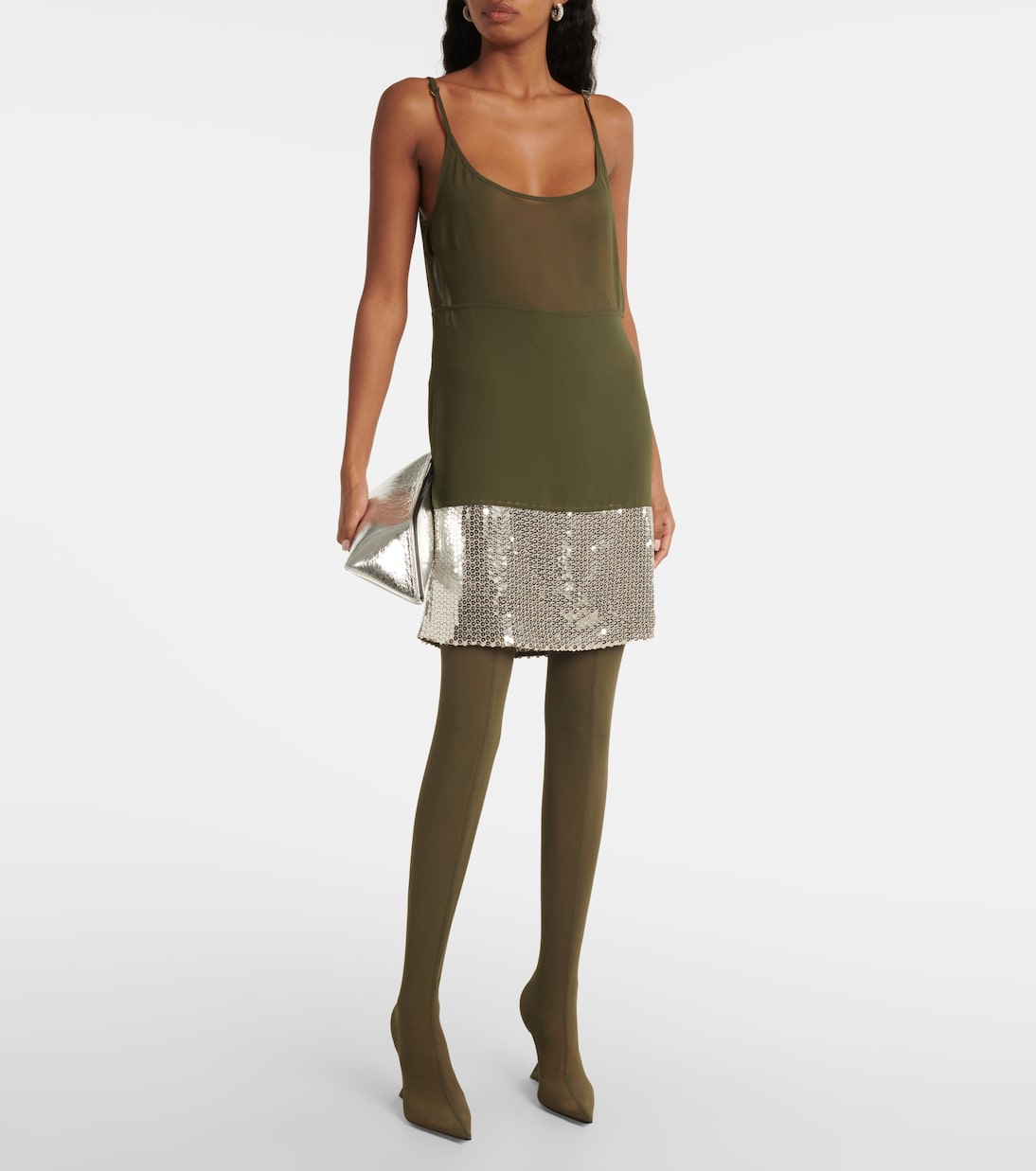 Midirock mit Pailletten | The Attico