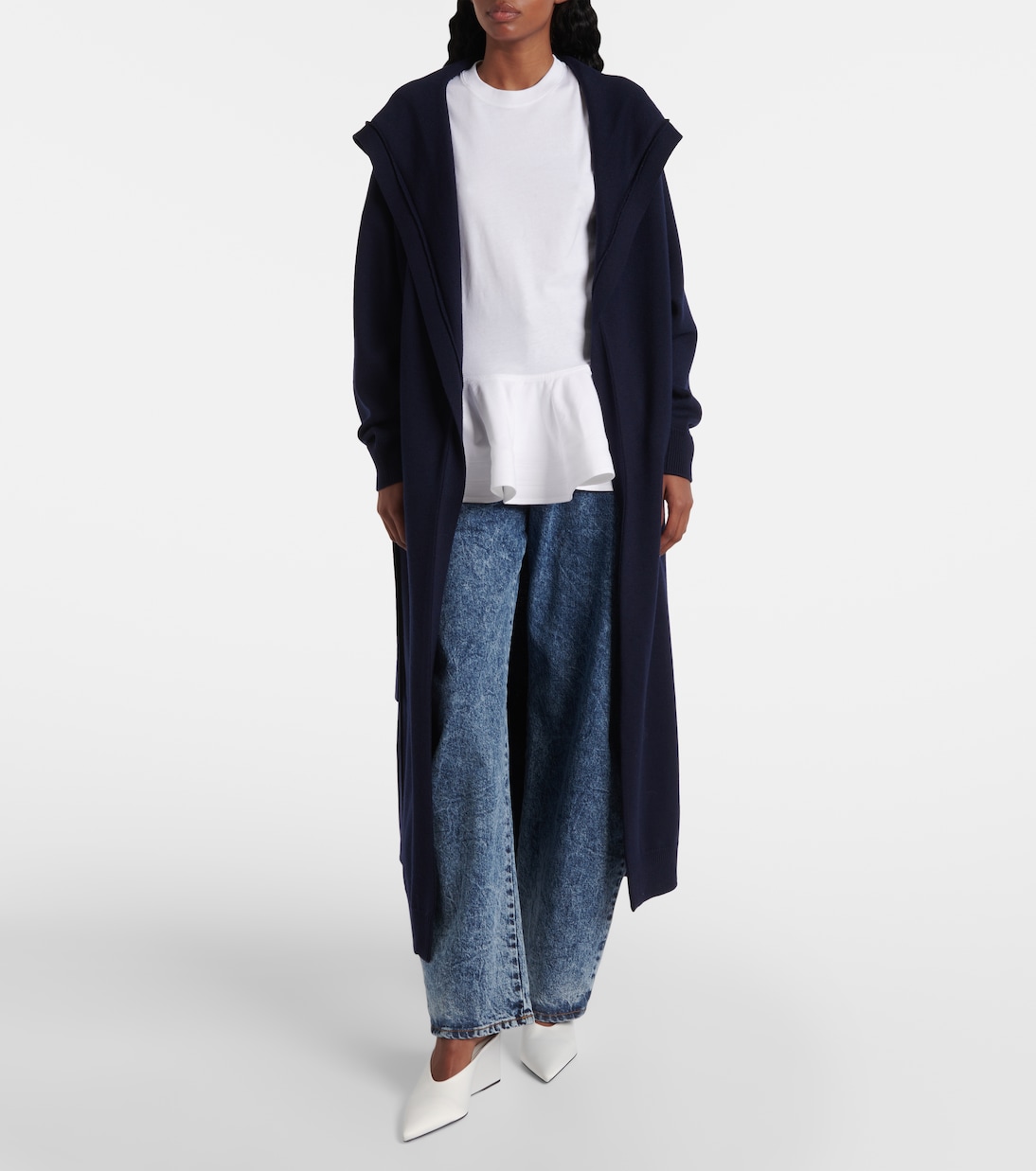 Virgin wool cardigan | Alaïa