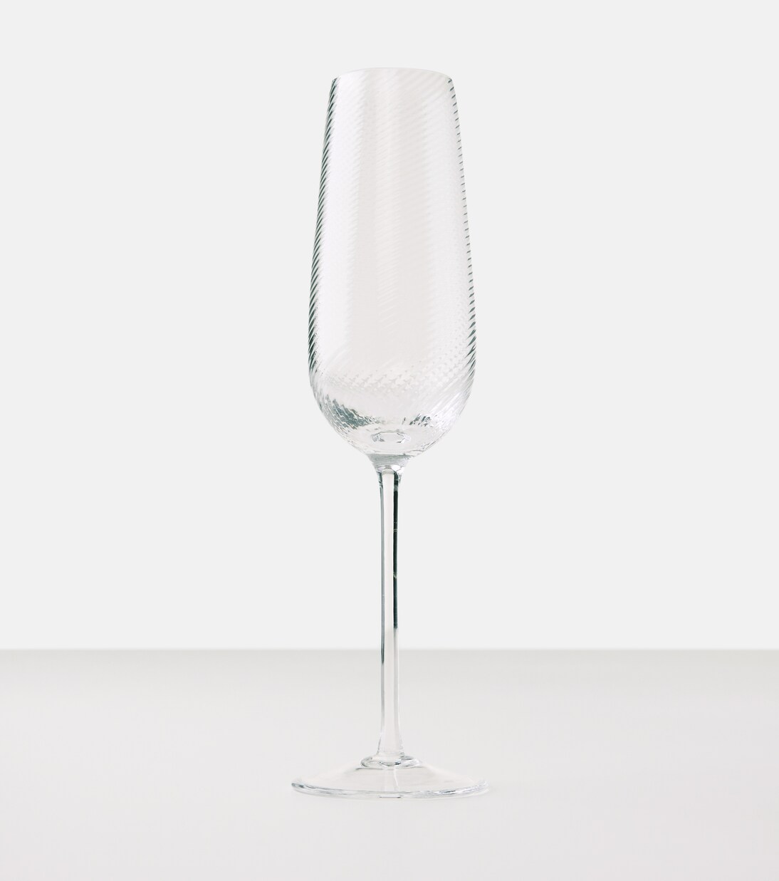 Tolomeo set of 6 champagne flute glasses | NasonMoretti