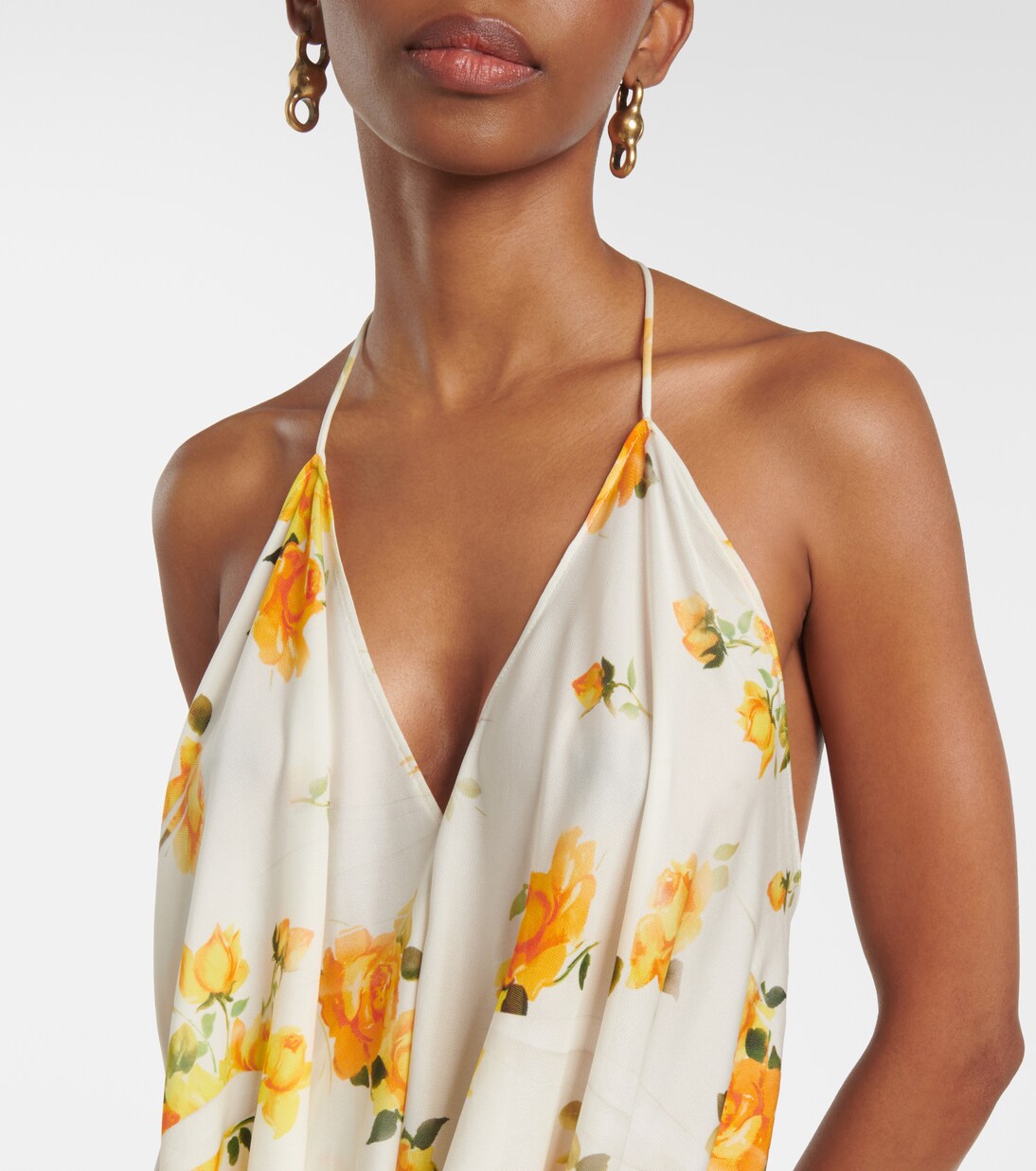 Bedrucktes Midikleid Dikata | Acne Studios