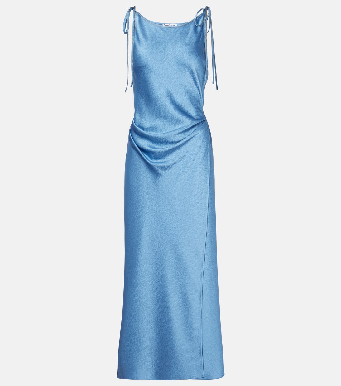 Robe longue en satin | Acne Studios