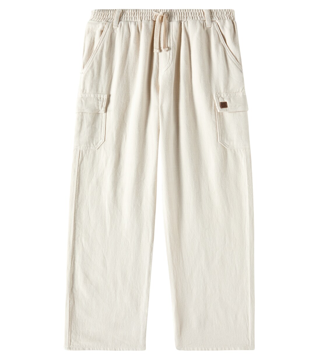 Cotton and linen cargo pants | Tartine et Chocolat