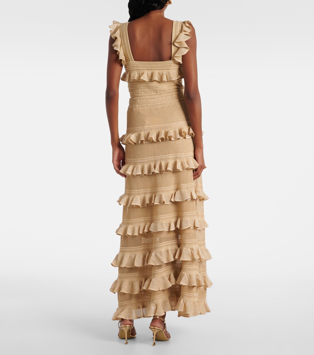 Illuminate ruffled tiered maxi skirt | Zimmermann