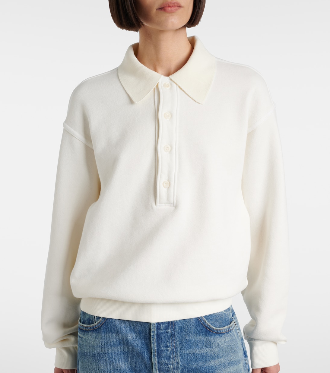 Polo-Sweatshirt Remi aus Fleece | Citizens of Humanity