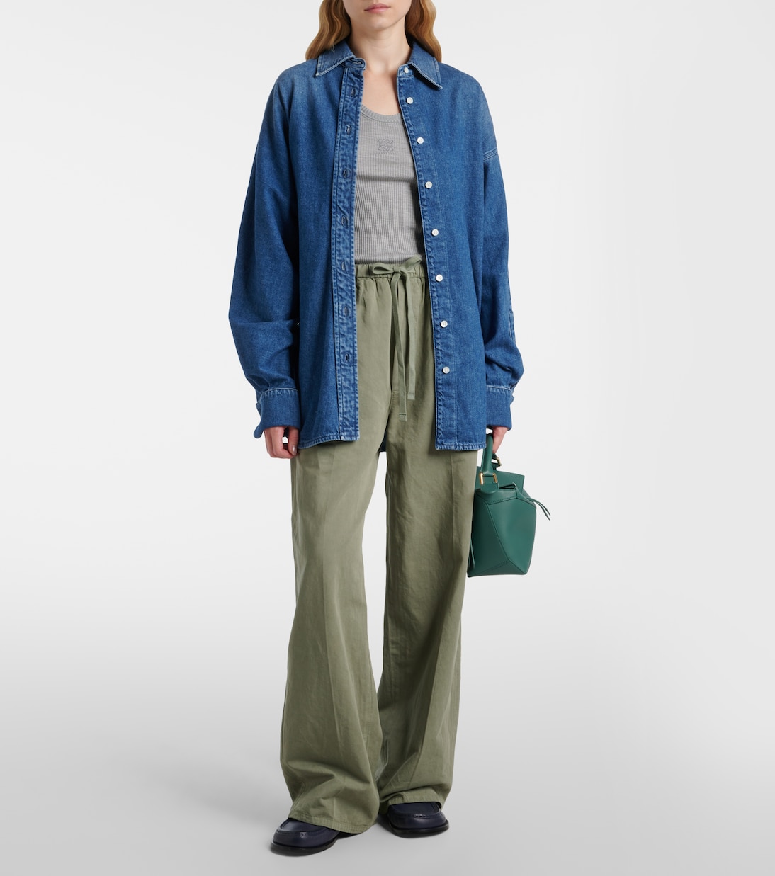 Pantalon ample Aurora en coton et lin | Citizens of Humanity