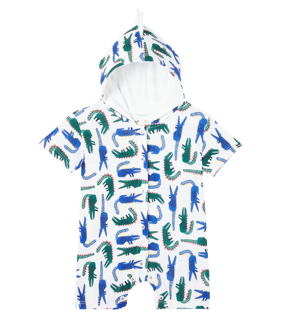 Baby Jacassauro printed playsuit | Fábula