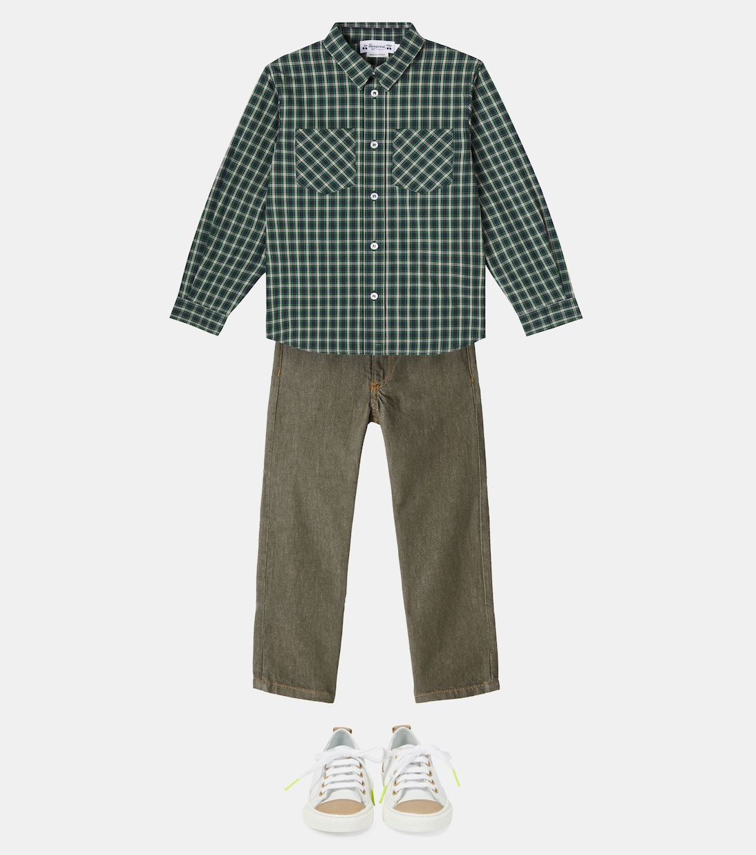 Cotton-blend jeans | Bonpoint