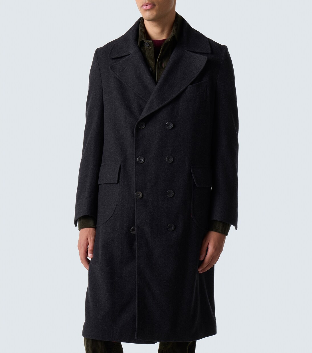 Virgin wool coat | Rubinacci