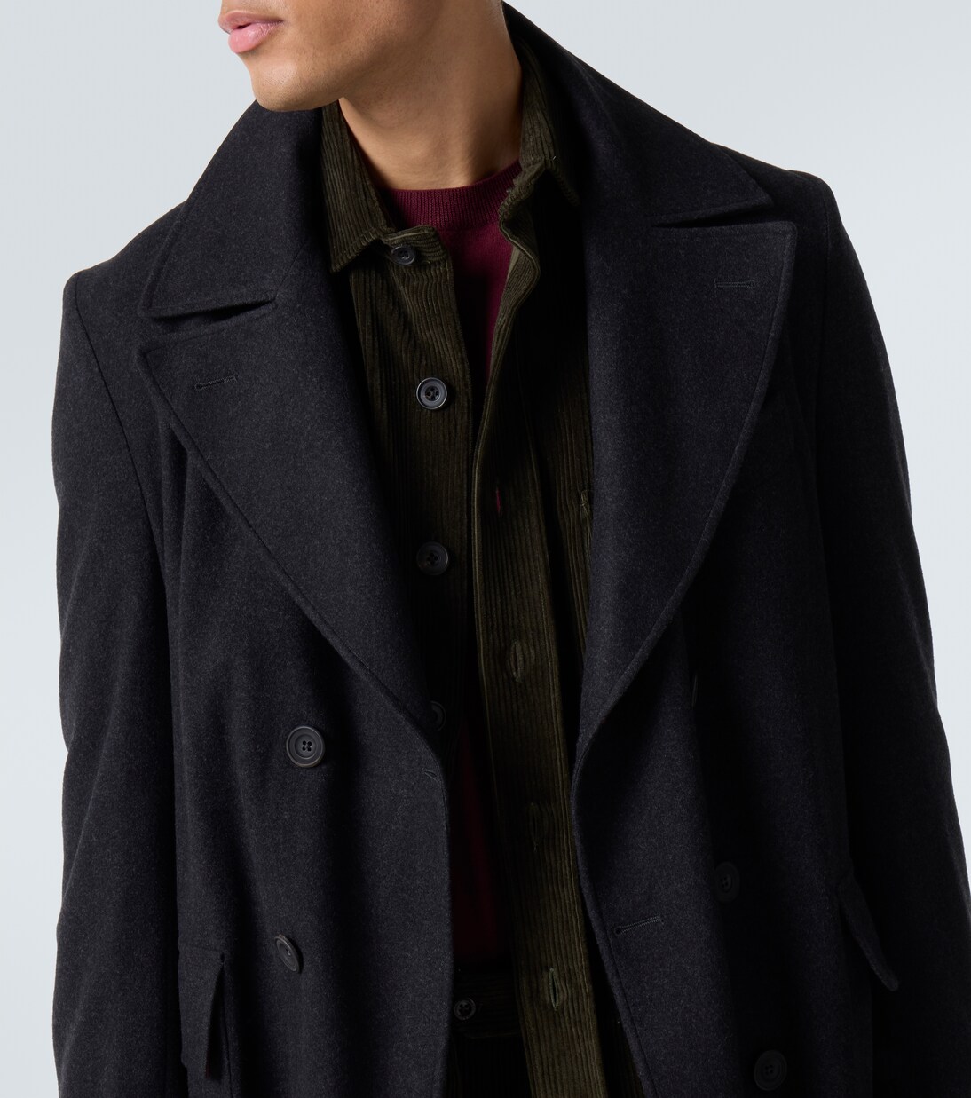 Virgin wool coat | Rubinacci