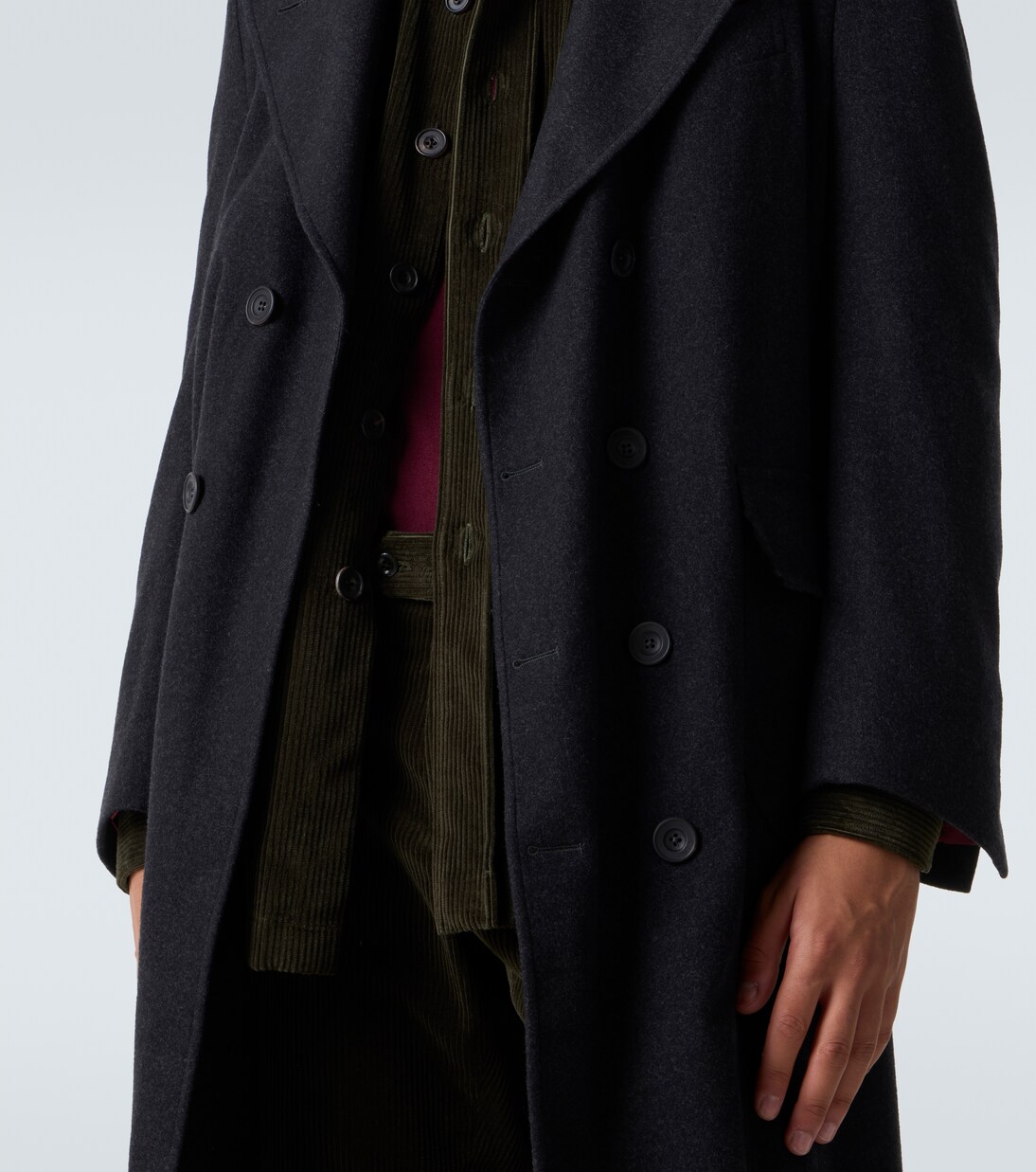 Virgin wool coat | Rubinacci