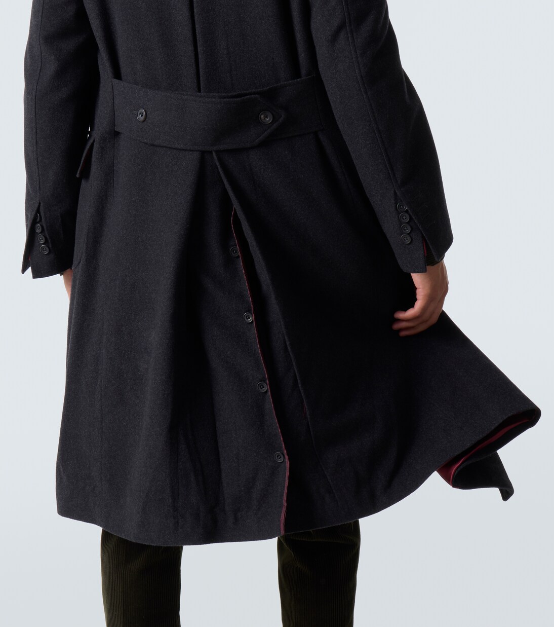 Virgin wool coat | Rubinacci