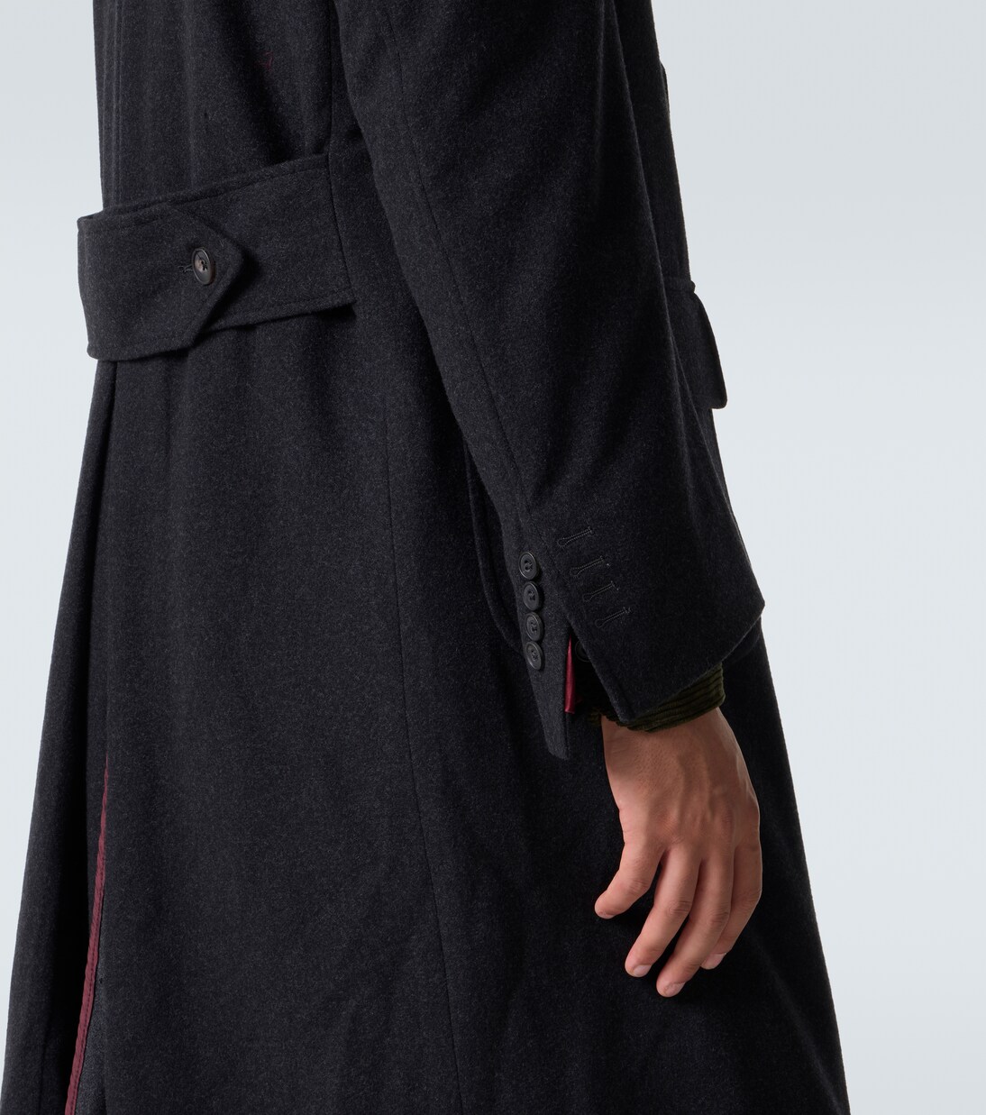 Virgin wool coat | Rubinacci